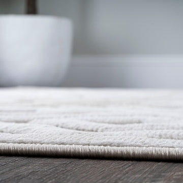 Portmany Neutral Diamond Trellis Indoor/outdoor Area Rug